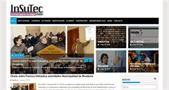 Desktop Screenshot of insutec.edu.ar